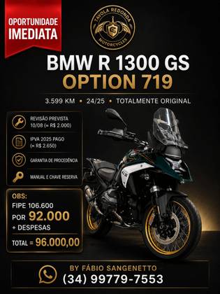 BMW R 1300 GS ADVENTURE OPTION 719 BMW R 1300 GS ADVENTURE OPTION 719